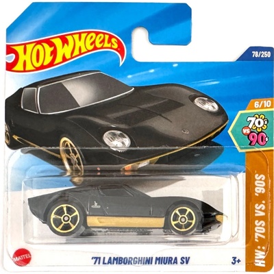 Mattel Hot Wheels '71 Lamborghini Miura SV