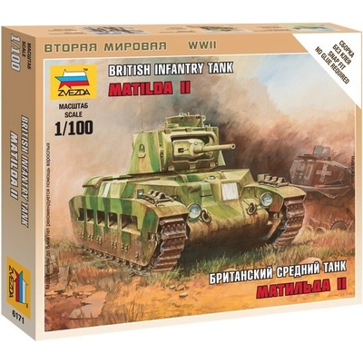 Zvezda Matilda Mk.II 1:100