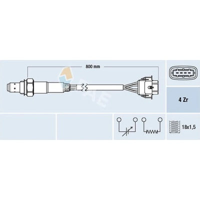Lambda sonda FAE 77247