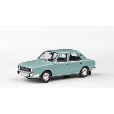 Abrex Škoda 105L 1977 Šedomodrá Narozeninová Užovka 1:43