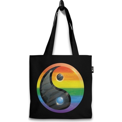 Rainbow X taška LGBT YinYang
