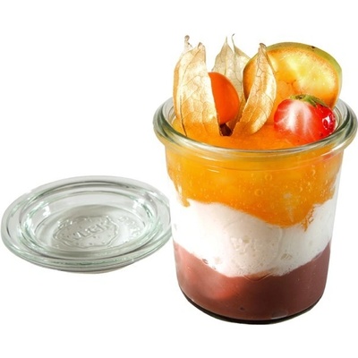 WECK APS Servírovací sklenice zavařovací s víčkem 12 x 140 ml