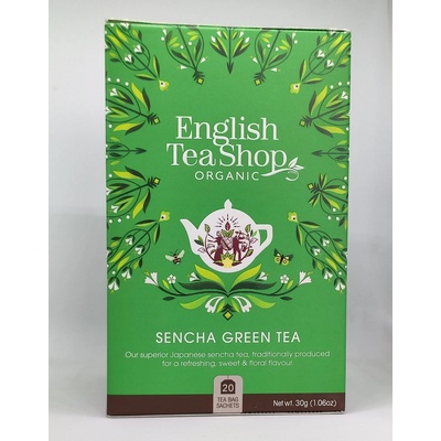 English Tea Shop Čaj 20 sáčků japonská sencha BIO mandala 20 ks