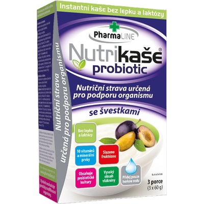 MOGADOR Nutrikaše probiotic se švestkami 180 g 3x60 g – Hledejceny.cz