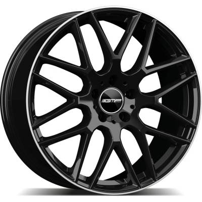 GMP BERGHEM 10x23 5x112 ET50 black diamond lip