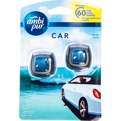 Ambi Pur Car Ocean Mist 2 x 2 ml – Hledejceny.cz