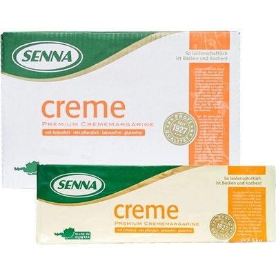 Senna creme Margarín 4 x 2.5 kg