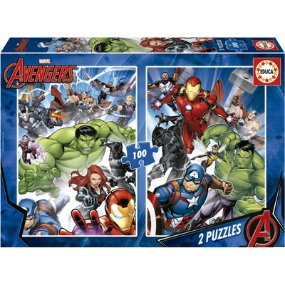 Educa 2x100 Avengers II 100 dílků