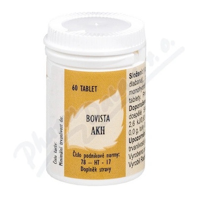 Radim Bakeš Galenická laboratoř Ostrava AKH Bovista 60 tabliet