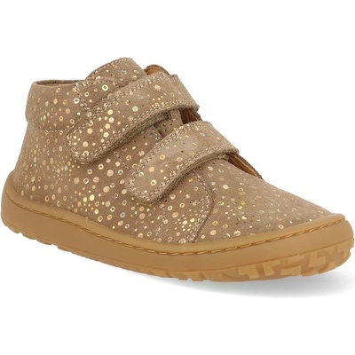 Celoroční barefoot bota Froddo G2130369-27 Gold