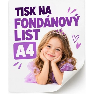 Tisk na fondánový list A4 Apolo77 – Hledejceny.cz