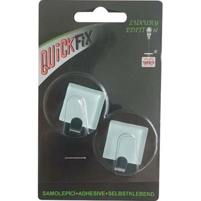 QuickFix Háček typ Luxury Edition 7/sklo F0 blistr, 2ks