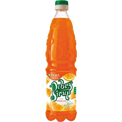 Dobrá voda Dobrý Sirup s příchutí pomeranč 0,7 l