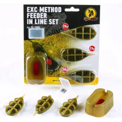 EXTRA CARP - Method Feeder Set 20, 30, 40 g + formička
