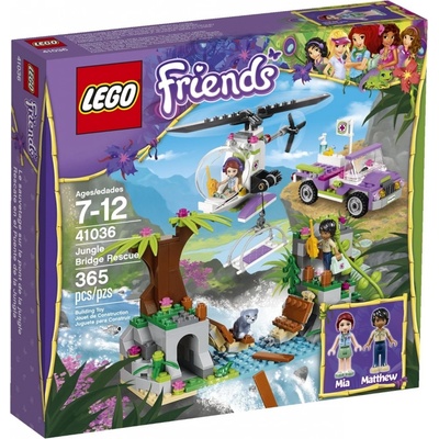 LEGO® Friends 41036 Záchrana na mostě v džungli