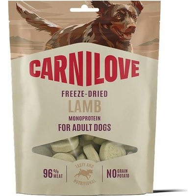 VAFO Praha s.r.o. CARNILOVE Dog FREEZE DRIED Lamb 60 g – Hledejceny.cz