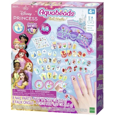 Aquabeads Sada na zdobení nehtů s ozdobami pro děti od 4 let