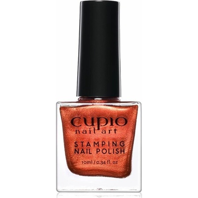 Cupio Stamping lak - Metallic Brick Red 10ml