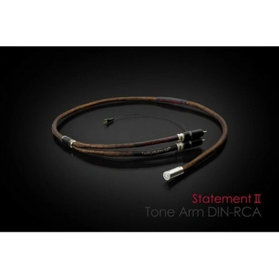 Gramofonový kabel:Tellurium Q Statement II / DIN-RCA / 1m - Gramofony