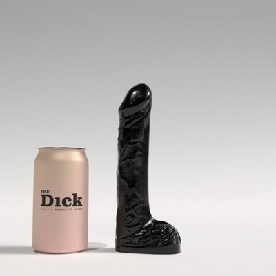 The Dick TD03 Erik čierne realistické dildo 20,5 x 4,3 cm