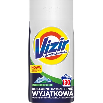 Vizir Professional Prací prášek Alpská svěžest 130 PD 7,15 kg