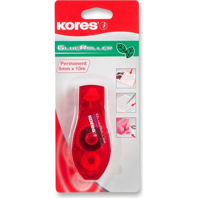 KORES Lepiaci roller 8 mm x 10 m