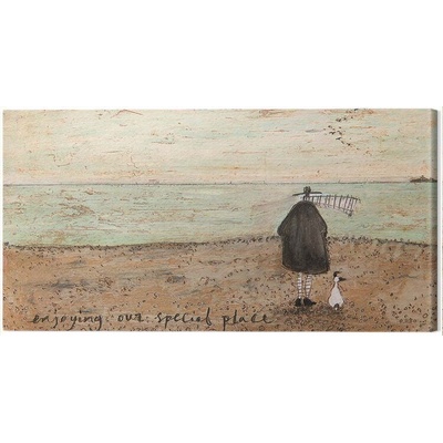Obraz na plátně Sam Toft - Enjoying Our Special Place, 2 cm - 100×50 cm