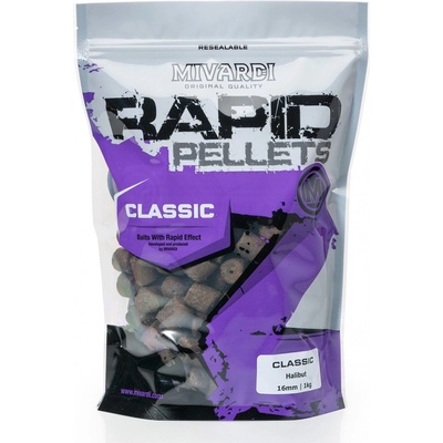 Mivardi Pelety Rapid Classic Halibut 1 kg 16 mm