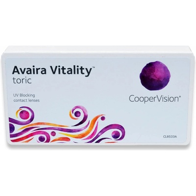 Cooper Vision Avaira Vitality Toric 6 čoček – Hledejceny.cz