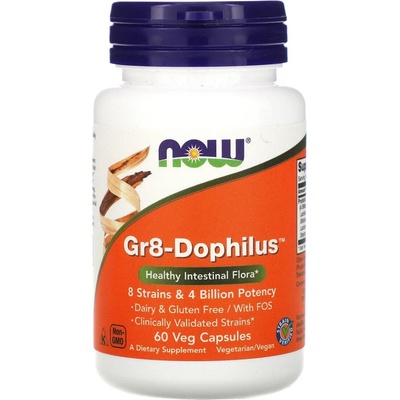 Now Foods gr8-dophilus 60 vegetariánskych kapsúl