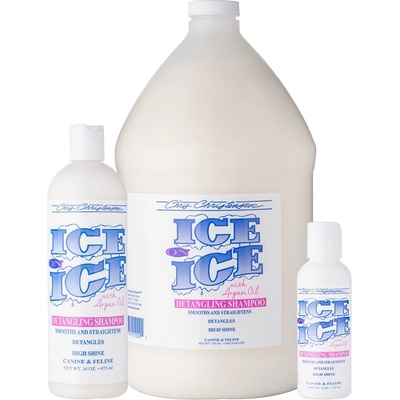 Chris Christensen Rozčesávací šampon Ice on Ice s arganovým 473 ml – Hledejceny.cz