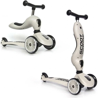 Scoot&ride Highwaykick 1 sivá