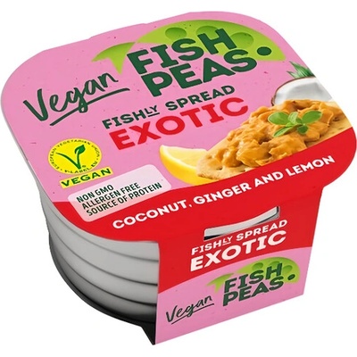 Fish Peas Veganská pomazánka s hrachovou bílkovinou Exotic 125 g