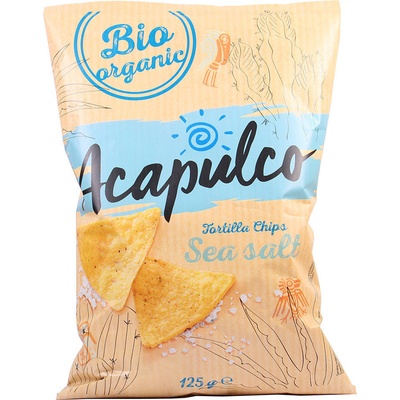 ACAPULCO Tortilla chipsy Sea Salt 125 g