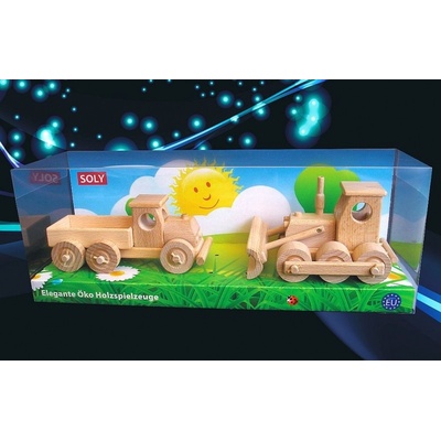 SOLY hračky buldozer a nákladní auto