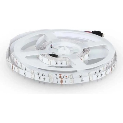 V-TAC LED pás do interiéru RGB 6W/m 500LM/m 12V 30LED/m IP20