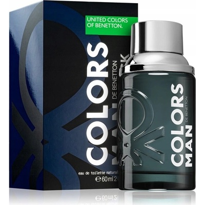 Benetton Colors de Benetton Black toaletní voda pánská 60 ml