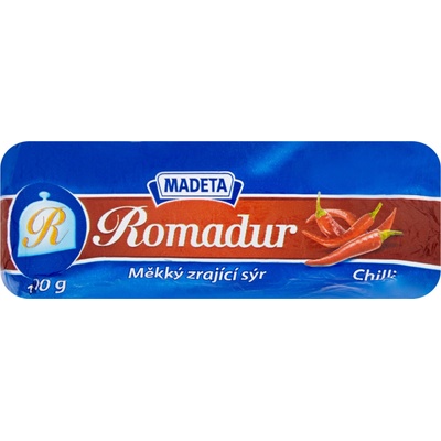 MADETA CZ distribuce Romadur sýr s chilli chlaz. 10 x 100 g
