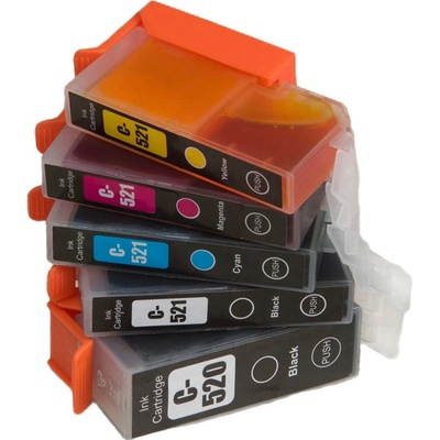 TonerPartner Canon PGI-520 / CLI-521 MultiPack - kompatibilní s čipem + 20ks fotopapíru – Hledejceny.cz