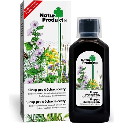 Naturprodukt Sirup pre dýchacie cesty 200 ml