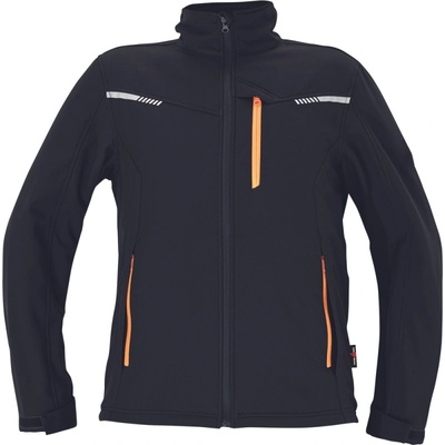 SAFE WORKER bunda AMER softshell čierna