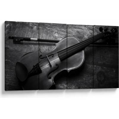 Obraz - Viola, štvordielne 160x80 cm
