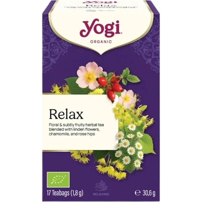 Yogi Tea Relax Herbal Tea 17 Sachets