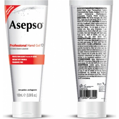 Asepso profesionální dezinfekční gel na ruce 100 ml