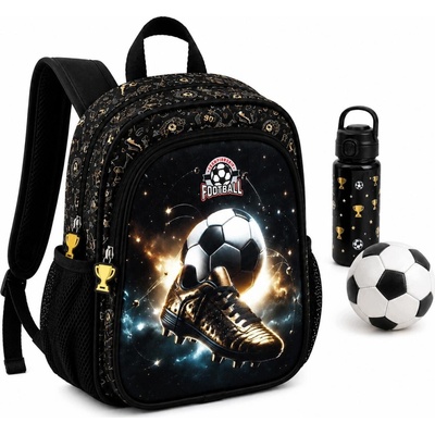 žiadna značka Batoh do lietadla do škôlky pre chlapca na výlety futbal malý