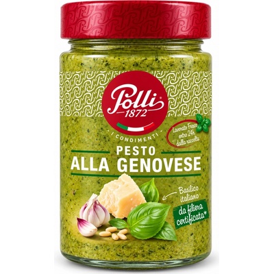 Polli pesto alla genovese bazalkové pesto s česnekem 190g