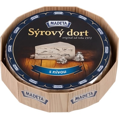 Madeta Sýrový dort s nivou 1400 g