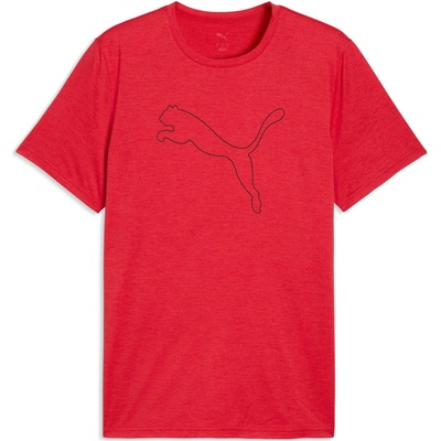 Puma M Tad Ess Heather Cat Tee For All Time Red Heather/Black – Hledejceny.cz