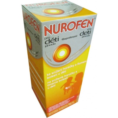 Nurofen pre deti jahoda sus.por.1 x 200 ml