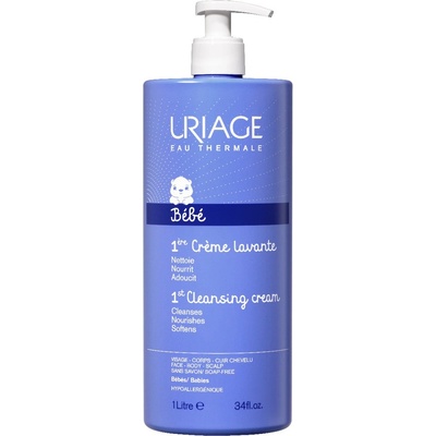 Uriage Bébé Mycí krém pro nejmenší 1000 ml
